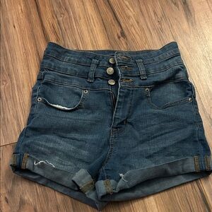 Aeropostale Dark Blue Jean Shorts